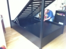 LETTO TUTTO LEGNO 
